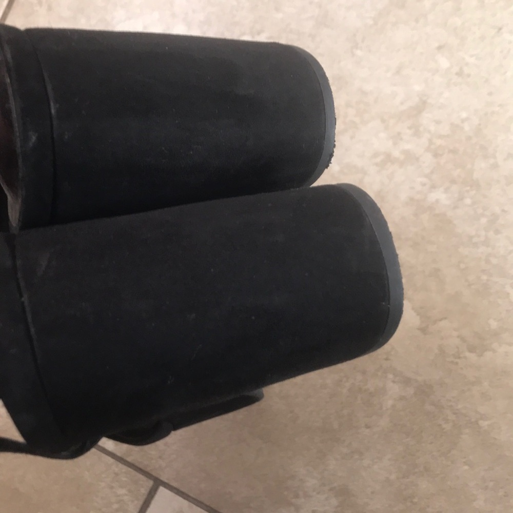 ❌SOLD❌Steve Madden Leno Black Suede - Picture 5 of 6